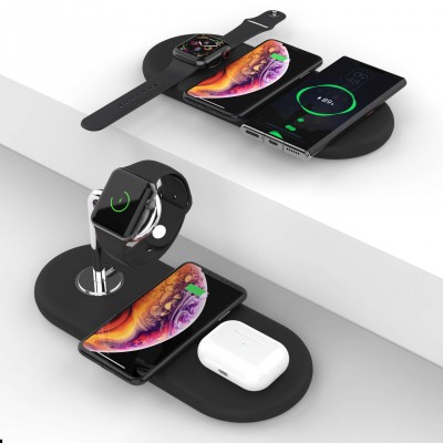 Manufacturers Looking for Distributors Fast Wireless Charger Stand For Smart Watch and Earphone